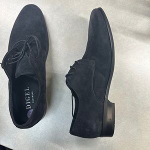 Men's Classic Black Suede Oxfords Digel NWOT